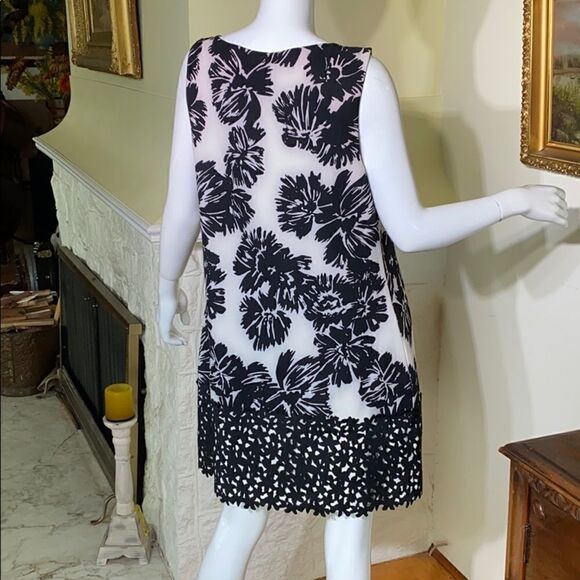 NWT Elle by RW & Co Black & White Sheath Dress - Picture 2 of 9